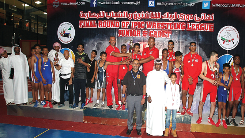 Fujairah wins the Super Wrestling Cup title