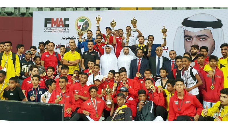 Fujairah wins the Mohammed bin Hamad Taekwondo Championship