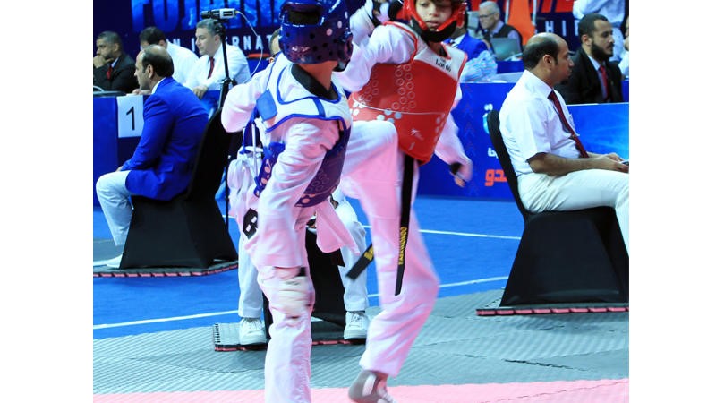 A strong start for the Fujairah International Taekwondo