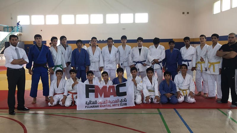 A collective qualification for Fujairah Judo in the Emirates League