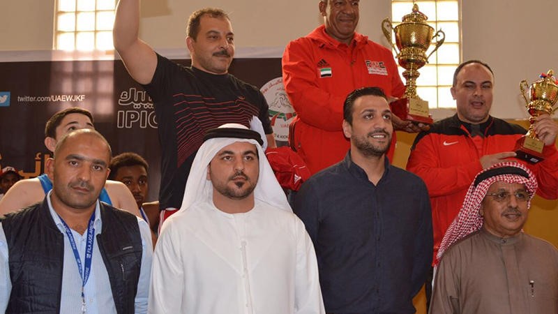 9 medals crown Fujairah with the President