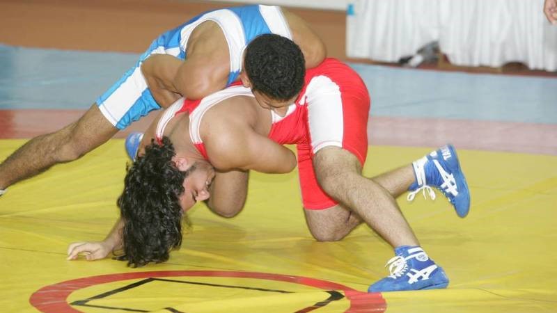 The start of the wrestling team camp in Fujairah