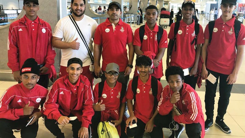 Fujairah wrestlers participate in the Saudi Junior Championships