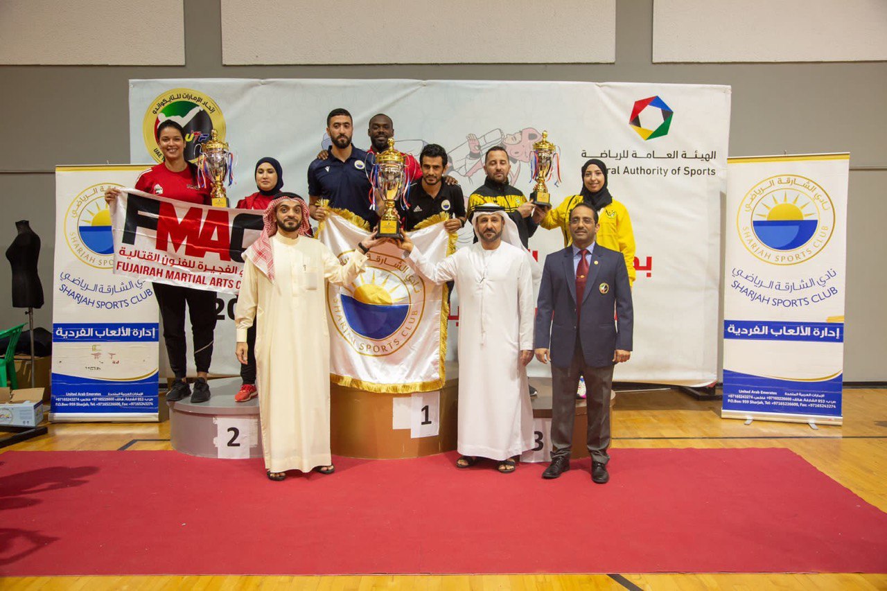 Taekwondo Fujairah achieves first place in the UAE Open for juniors