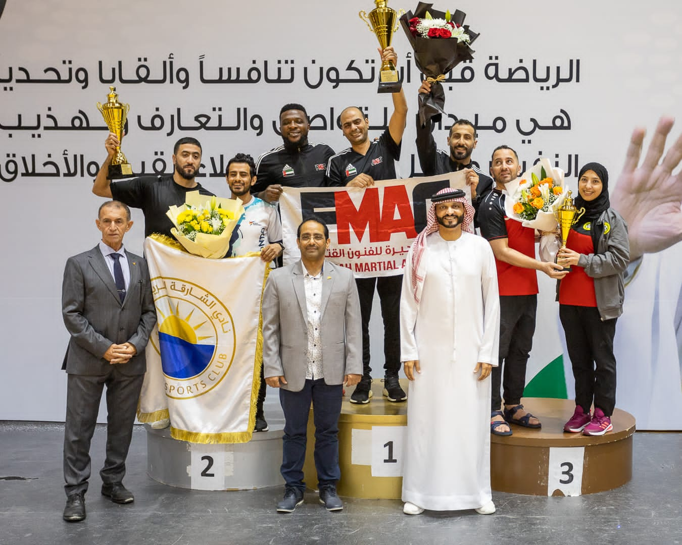 Taekwondo Fujairah achieves first place in the junior competition