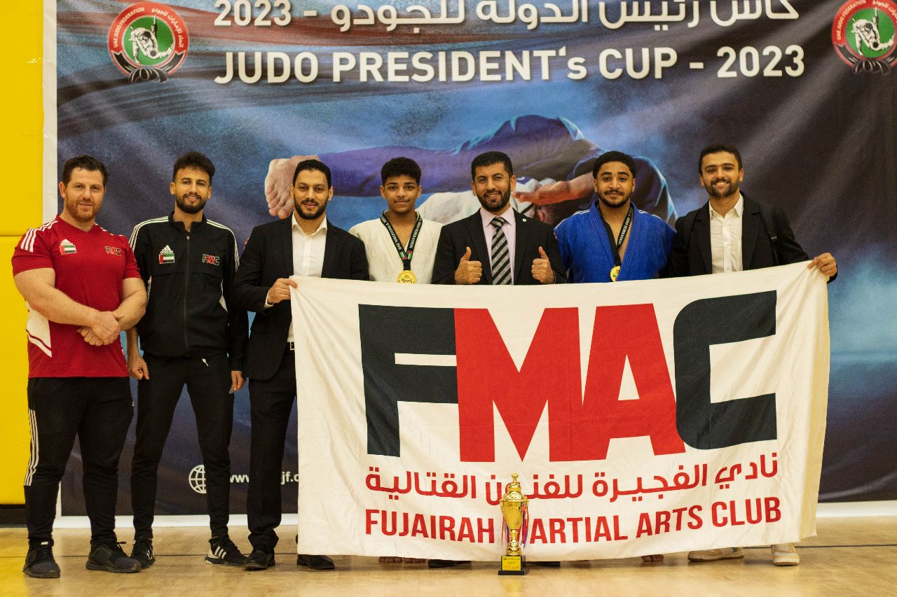 Judo Fujairah achieves 10 colored medals