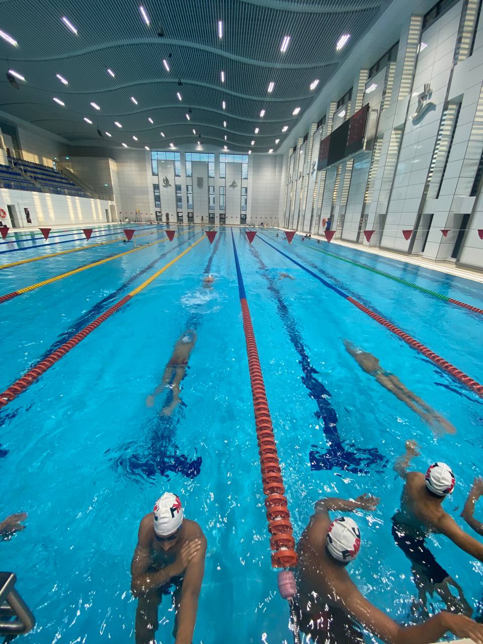 Fujairah Martial Arts Swimming are following the training of the outdoor camp in Kazakhstan, in cooperation with the i Swim Academy in Astana