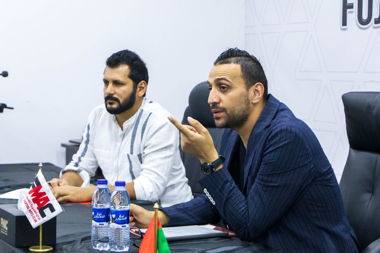 The Fujairah Martial Arts Club management meeting with the families and parents of the players at the Fujairah Martial Arts Club headquarters today to enhance communication between the club and the parents for the benefit of the players