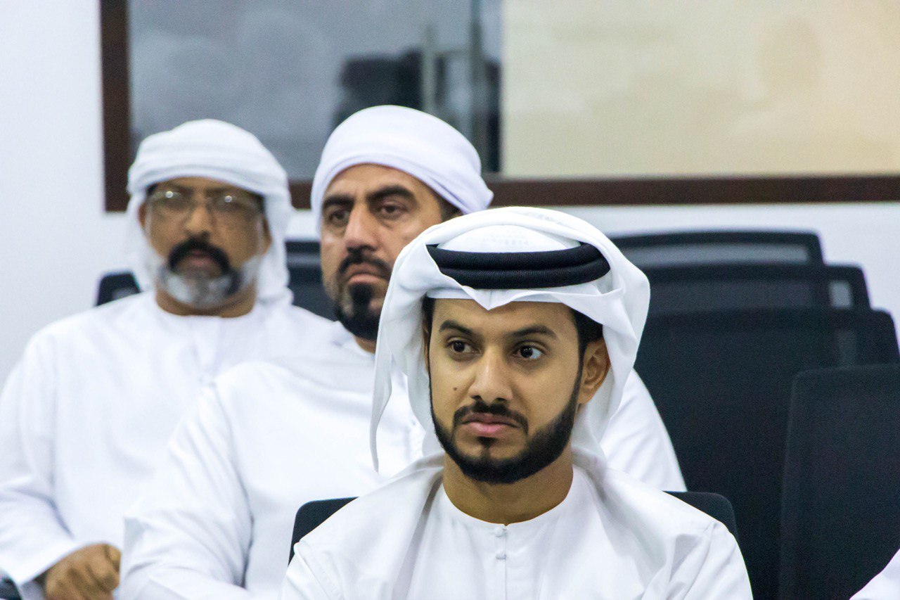 The Fujairah Martial Arts Club management meeting with the families and parents of the players at the Fujairah Martial Arts Club headquarters today to enhance communication between the club and the parents for the benefit of the players