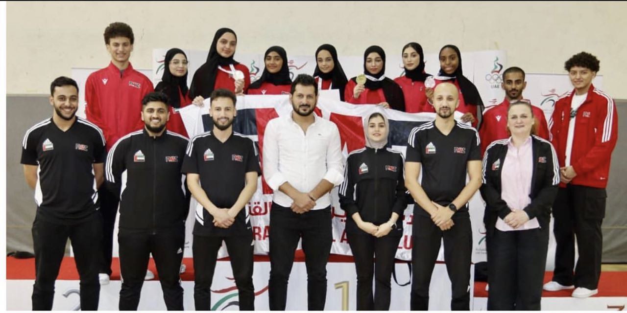 Two golds and two bronzes in the fencing team