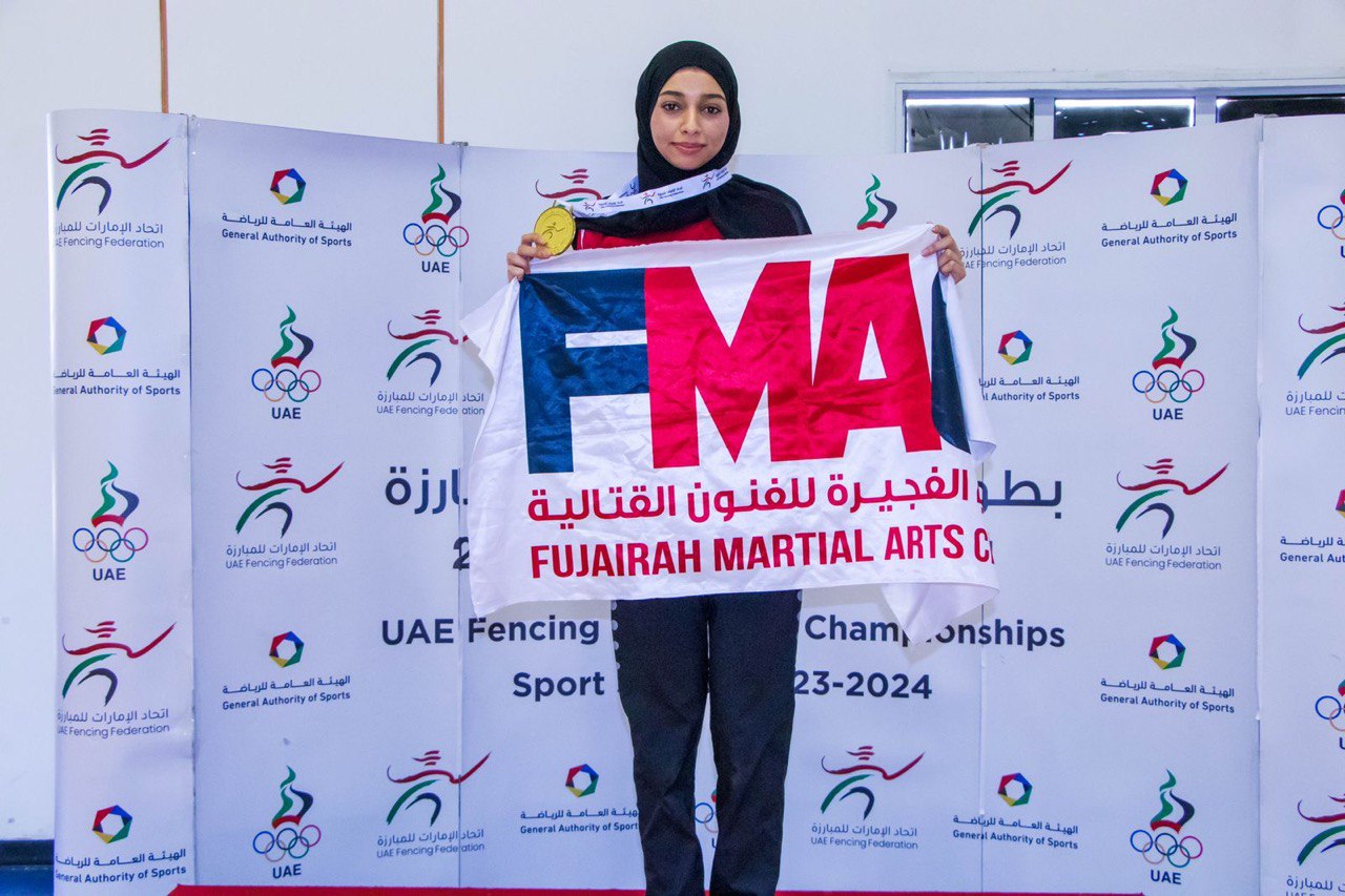 Fujairah Fencing wins 3 Federation Open Championship medals