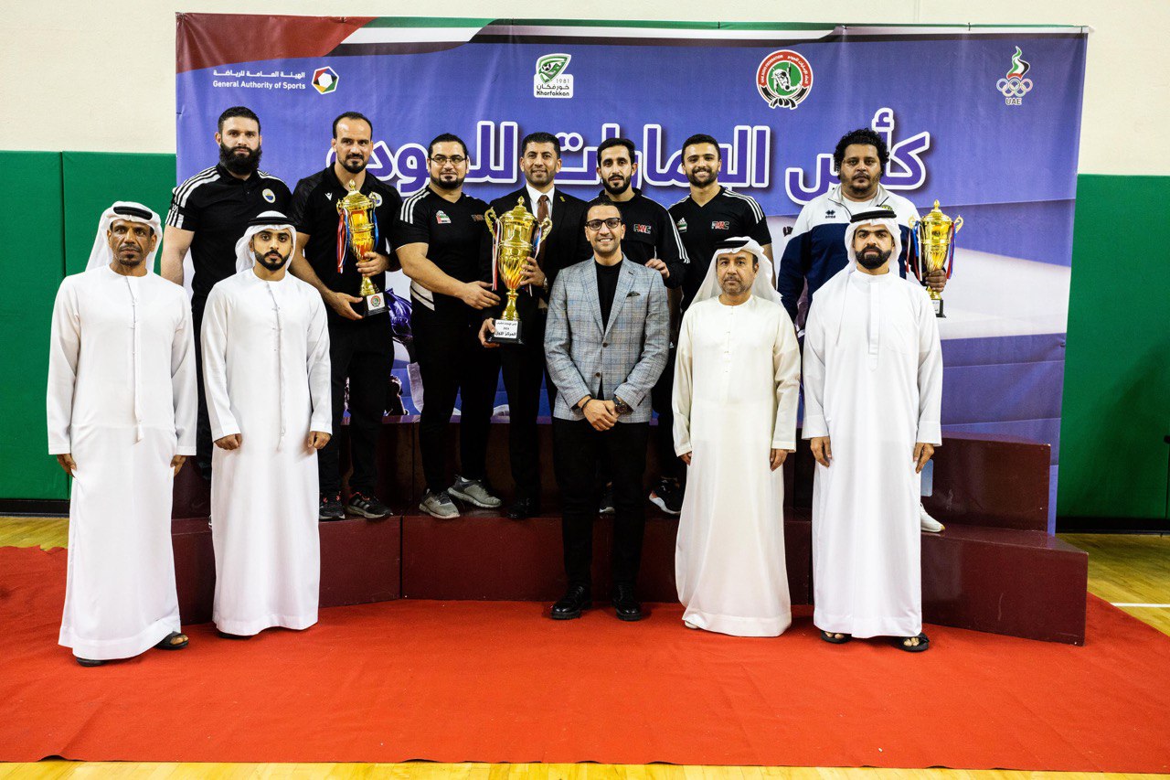 Fujairah Martial Arts Club wins the UAE Judo Cup